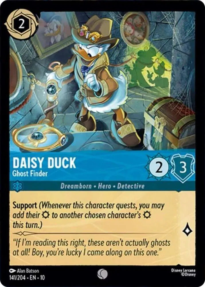 Daisy Duck - Ghost Finder 141/204 · Normal (Whispers in the Well)