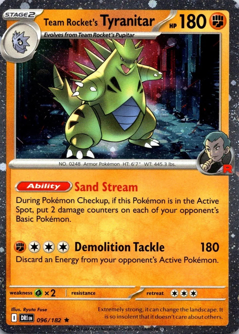 Team Rocket's Tyranitar (3-pack Blister Cosmos) 096/182 · Blister Pack (Miscellaneous Cards & Products)