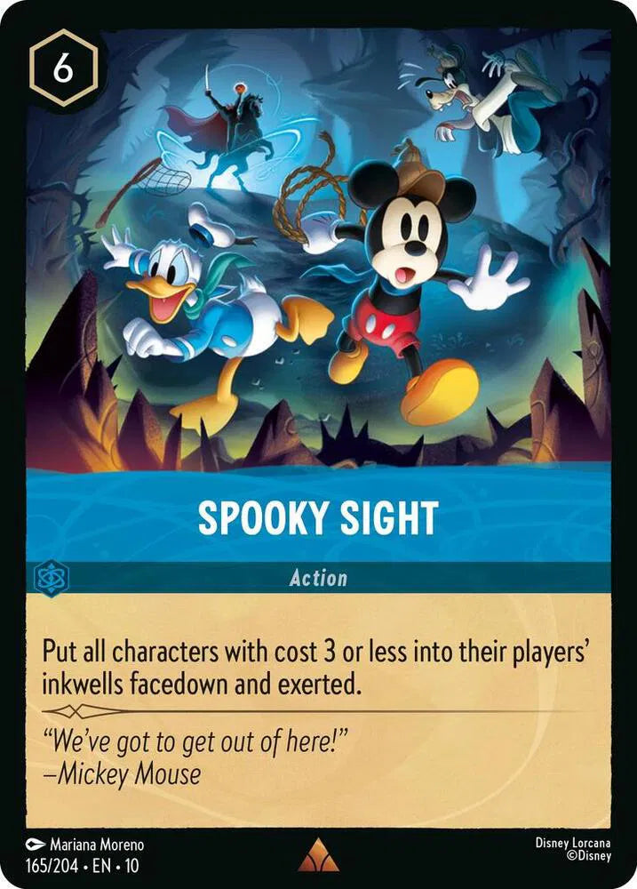 Spooky Sight 165/204 · Normal (Whispers in the Well)