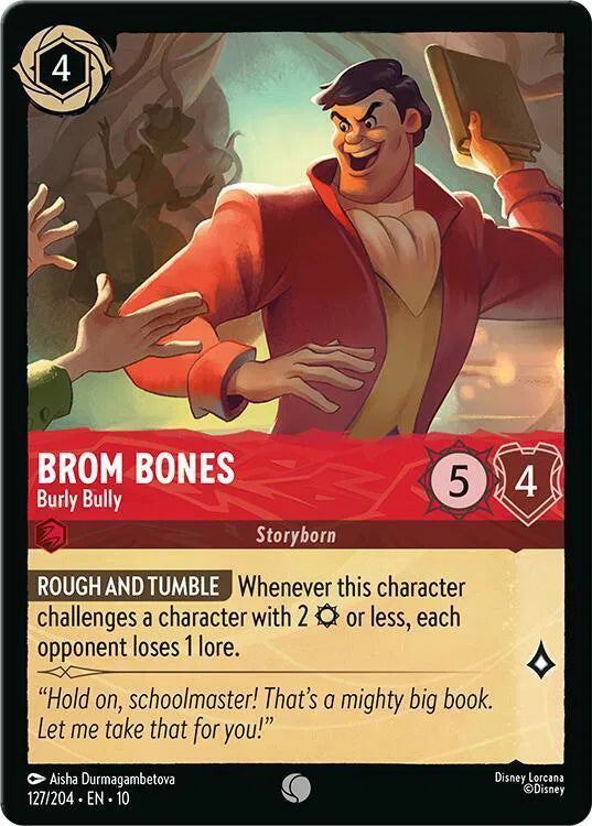 Brom Bones - Burly Bully 127/204 · Normal (Whispers in the Well)