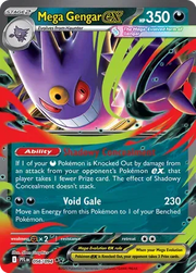 Mega Gengar ex 056/094 · Holofoil (Phantasmal Flames)