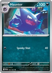 Haunter 055/094 · Reverse Holofoil (Phantasmal Flames)