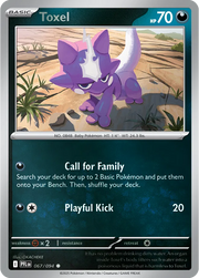 Toxel Phantasmal Flames Common • 067/094 Reverse Holofoil
