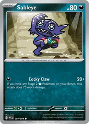 Sableye 059/094 · Normal (Phantasmal Flames)