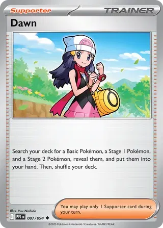 Dawn Phantasmal Flames Uncommon • 087/094 Reverse Holofoil