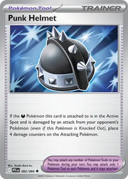 Punk Helmet 092/094 · Reverse Holofoil (Phantasmal Flames)