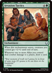 Magic The Gathering Avatar: The Last Airbender Invasion Tactics U 183 FOIL