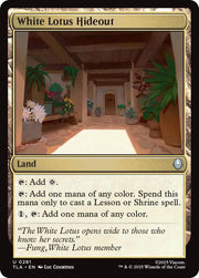 Magic The Gathering Avatar: The Last Airbender White Lotus Hideout U 281