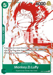 Monkey.D.Luffy - OP07-033 (3rd Anniversary Treasure Campaign Pack) (One Piece Promotion Cards)