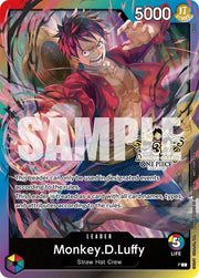 Monkey.D.Luffy (3rd Anniversary Tournament 3 Brothers Pack) (Carrying On His Will: 3rd Anniversary Tournament Cards)