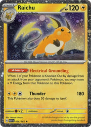 Raichu 026/165 (Cosmos Holo) · Holofoil (Miscellaneous Cards & Products)