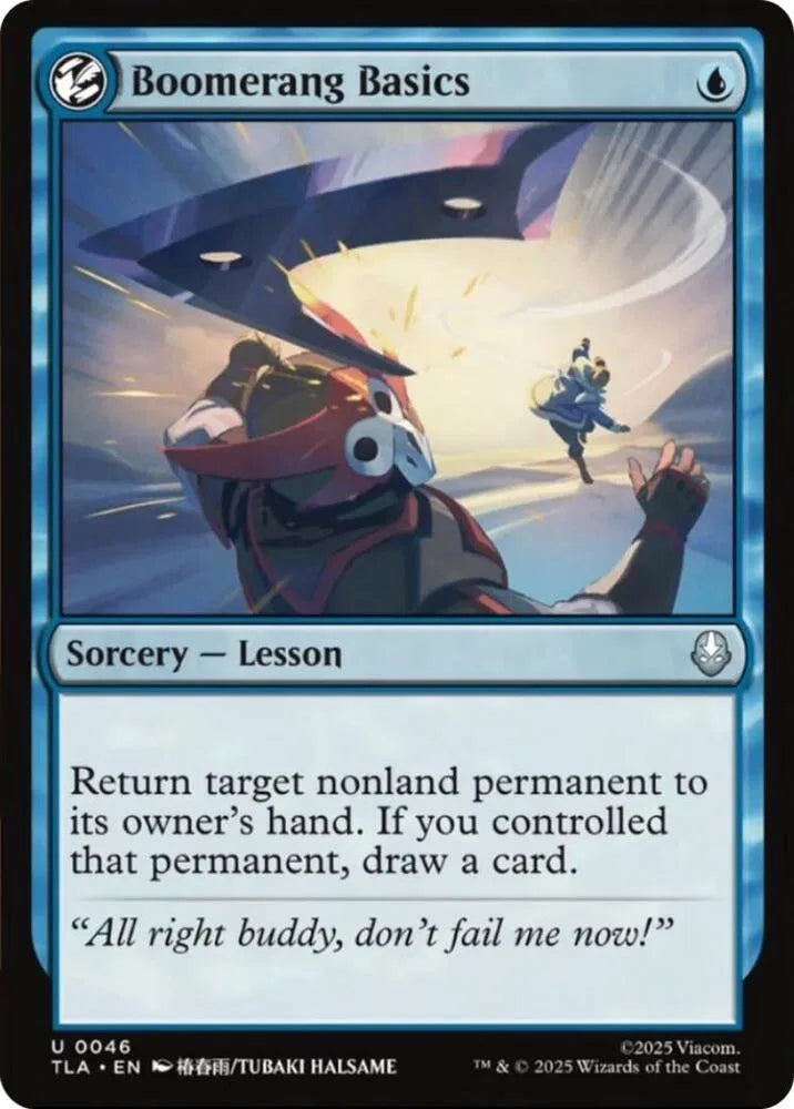 Magic The Gathering Avatar: The Last Airbender Boomerang Basics U 46