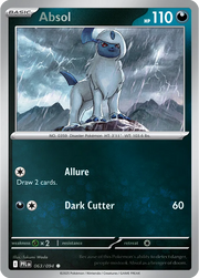 Absol Phantasmal Flames Common • 063/094 Reverse Holofoil