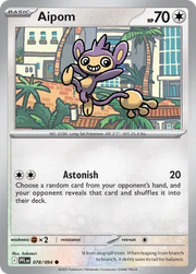 Aipom Phantasmal Flames Common • 078/094 Reverse Holofoil