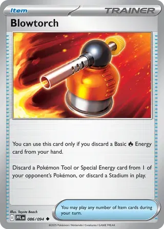 Blowtorch Phantasmal Flames Uncommon • 086/094 Reverse Holofoil