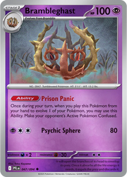 Brambleghast Phantasmal Flames Uncommon • 047/094 Reverse Holofoil