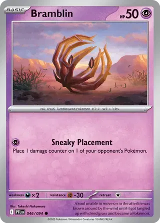 Bramblin Phantasmal Flames Common • 046/094 Reverse Holofoil