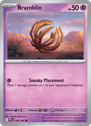 Bramblin 046/094 · Reverse Holofoil (Phantasmal Flames)