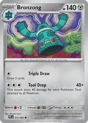 Bronzong Phantasmal Flames Uncommon • 072/094 Reverse Holofoil