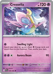 Cresselia Phantasmal Flames Uncommon • 039/094 Reverse Holofoil