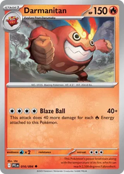 Darmanitan Phantasmal Flames Uncommon • 016/094 Reverse Holofoil