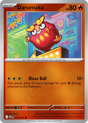 Darumaka Phantasmal Flames Common • 015/094 Reverse Holof