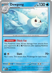 Dewgong 022/094 · Normal (Phantasmal Flames)