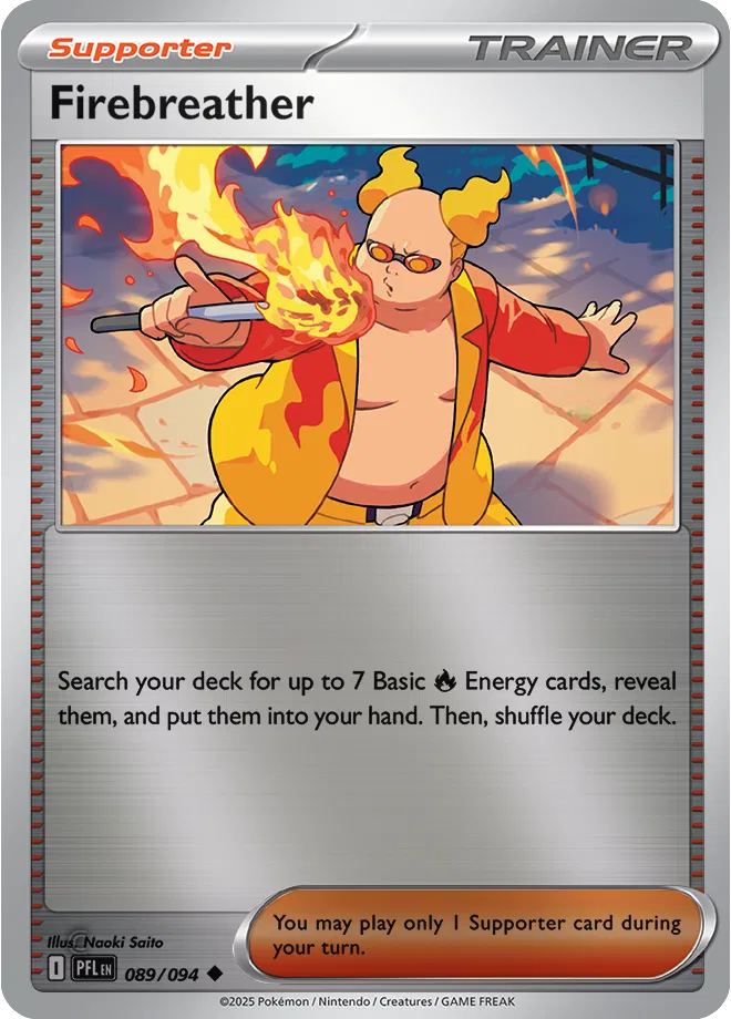 Firebreather Phantasmal Flames Uncommon • 089/094 Reverse Holofoil