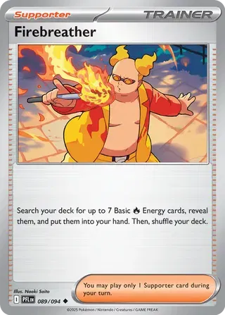 Firebreather 089/094 · Normal (Phantasmal Flames)