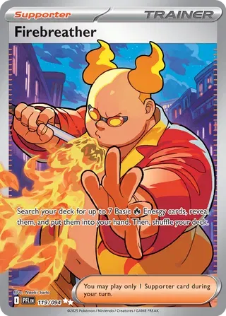 Firebreather 119/094 (Phantasmal Flames)