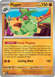 Flygon Phantasmal Flames Rare • 053/094 Reverse Holofoil