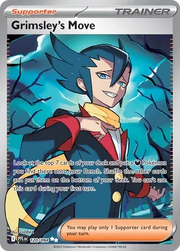 Grimsley's Move - Ultra Rare ME02: Phantasmal Flames 120/094 NM - Holo