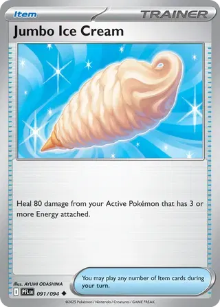 Jumbo Ice Cream Phantasmal Flames Uncommon • 091/094 Reverse Holofoil