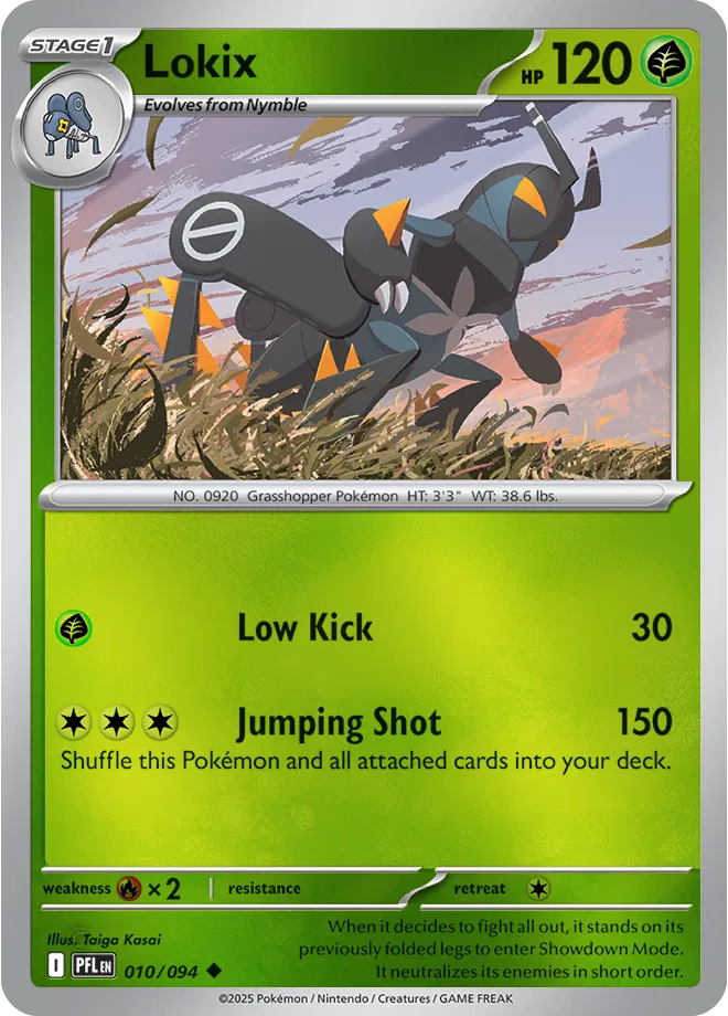 Lokix Phantasmal Flames Uncommon • 010/094 Reverse Holofoil