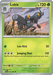 Lokix Phantasmal Flames Uncommon • 010/094 Normal