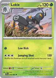 Lokix Phantasmal Flames Uncommon • 010/094 Normal