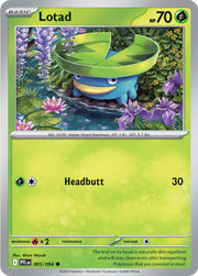 Lotad Phantasmal Flames Common • 005/094 Normal