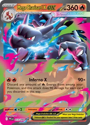 Mega Charizard X ex 013/094 · Holofoil (Phantasmal Flames)