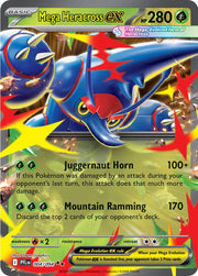 Pokemon Mega Heracross ex Double Rare 004/094