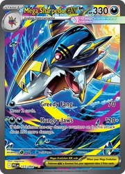 Mega Sharpedo ex 127/094 (Phantasmal Flames)