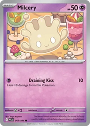 Milcery 043/094 · Reverse Holofoil (Phantasmal Flames)