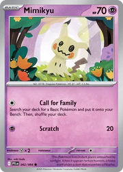 Mimikyu 042/094 · Reverse Holofoil (Phantasmal Flames)