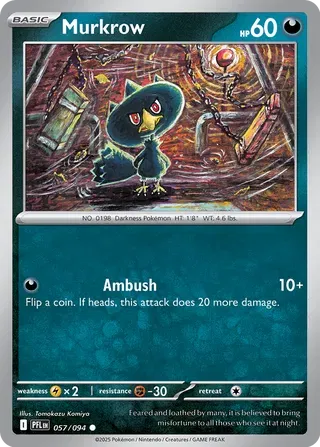 Murkrow 057/094 · Normal (Phantasmal Flames)