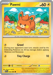 Pawmi Phantasmal Flames Common • 032/094 Reverse Holofoil