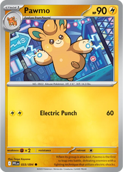 Pawmo Phantasmal Flames Common • 033/094 Reverse Holofoil