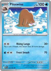 Piloswine Phantasmal Flames Common • 024/094 Reverse Holofoi