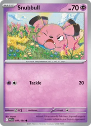 Snubbull 037/094 · Normal (Phantasmal Flames)