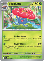 Vileplume 003/094 · Holofoil (Phantasmal Flames)