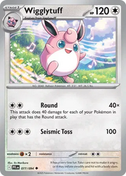 Wigglytuff 077/094 · Reverse Holofoil (Phantasmal Flames)