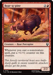 Magic The Gathering Avatar: The Last Airbender Boar-q-pine C 124